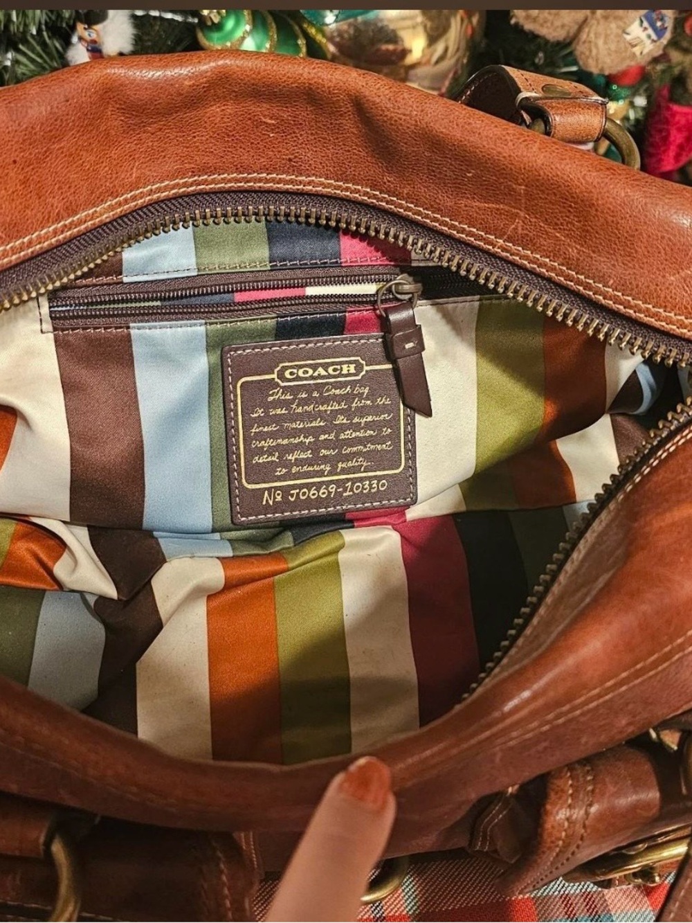 Coach Legacy Mandy satchel 65th Anniversary limited edition - Picture 6 of 7